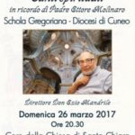 Bra: canti spirituali con la Schola Gregoriana in Santa Chiara